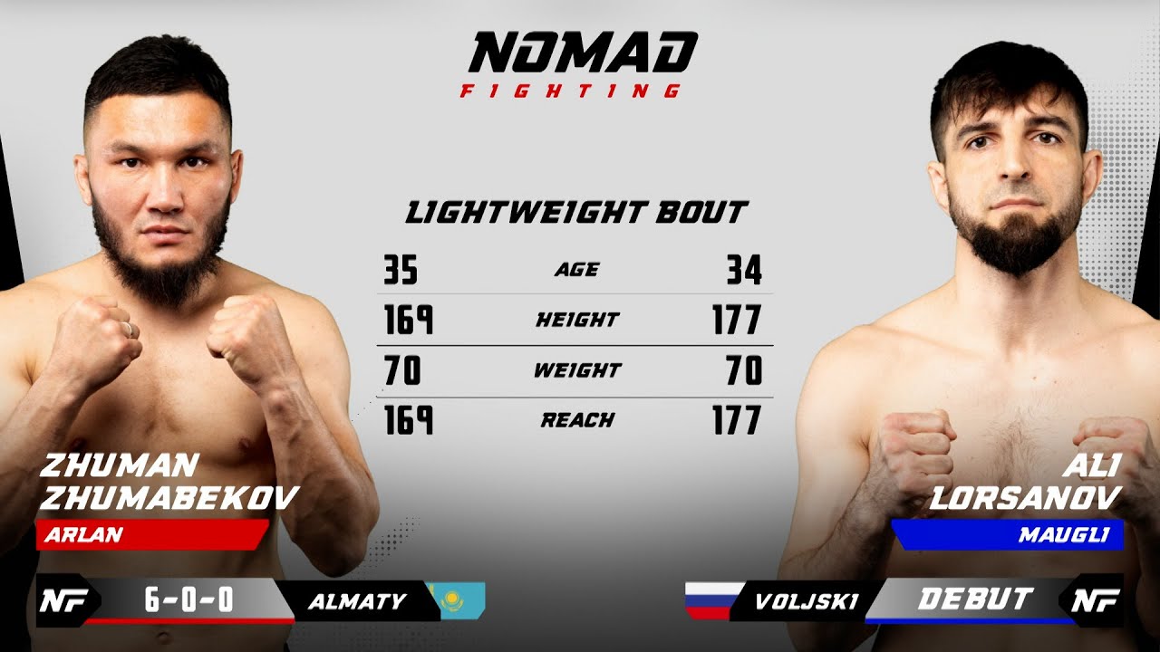 Жуман Жумабеков vs. Али Лорсанов: Полный бой
