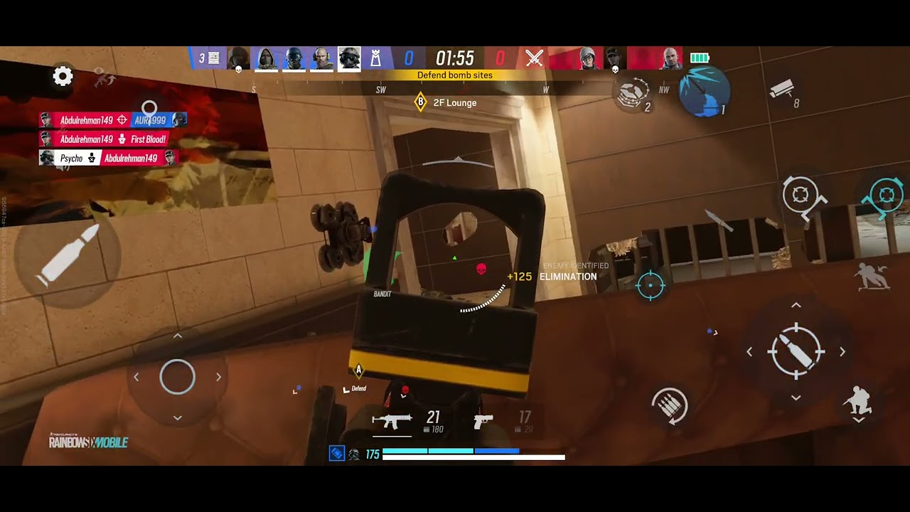 Casual Strolling not allowed under my watch #robloxrant #r6m #fpsmobile #r6mobile #gaming 