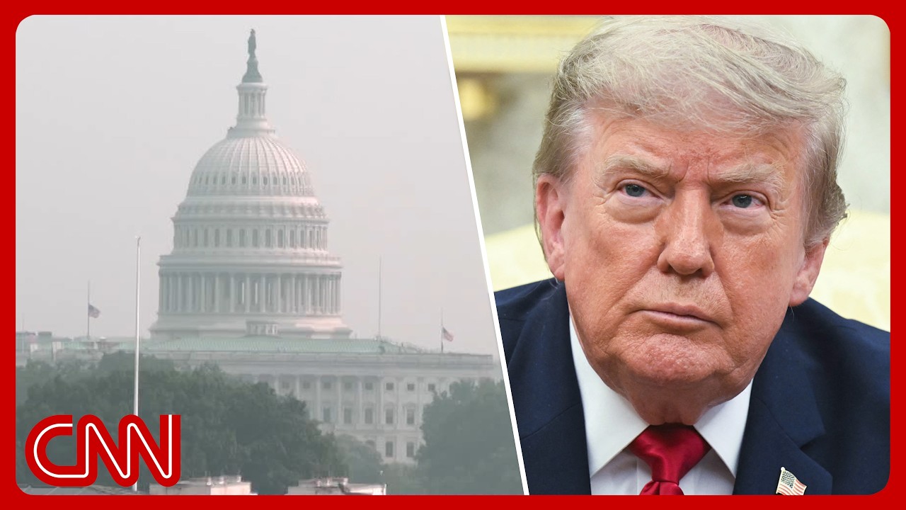 Trump threatens Canada with tariffs over wildfire smoke