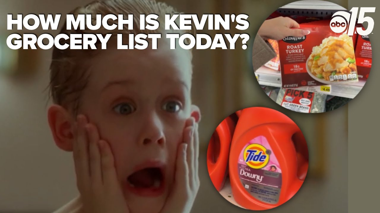 Home Alone grocery bill skyrockets from 1990 to 2025