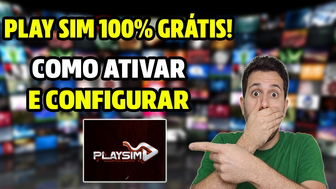 PLAY SIM GR&Aacute;TIS! Como Ativar e Configurar o Aplicativo Play Sim Em Qualquer Dispositivo! PLAY SIM