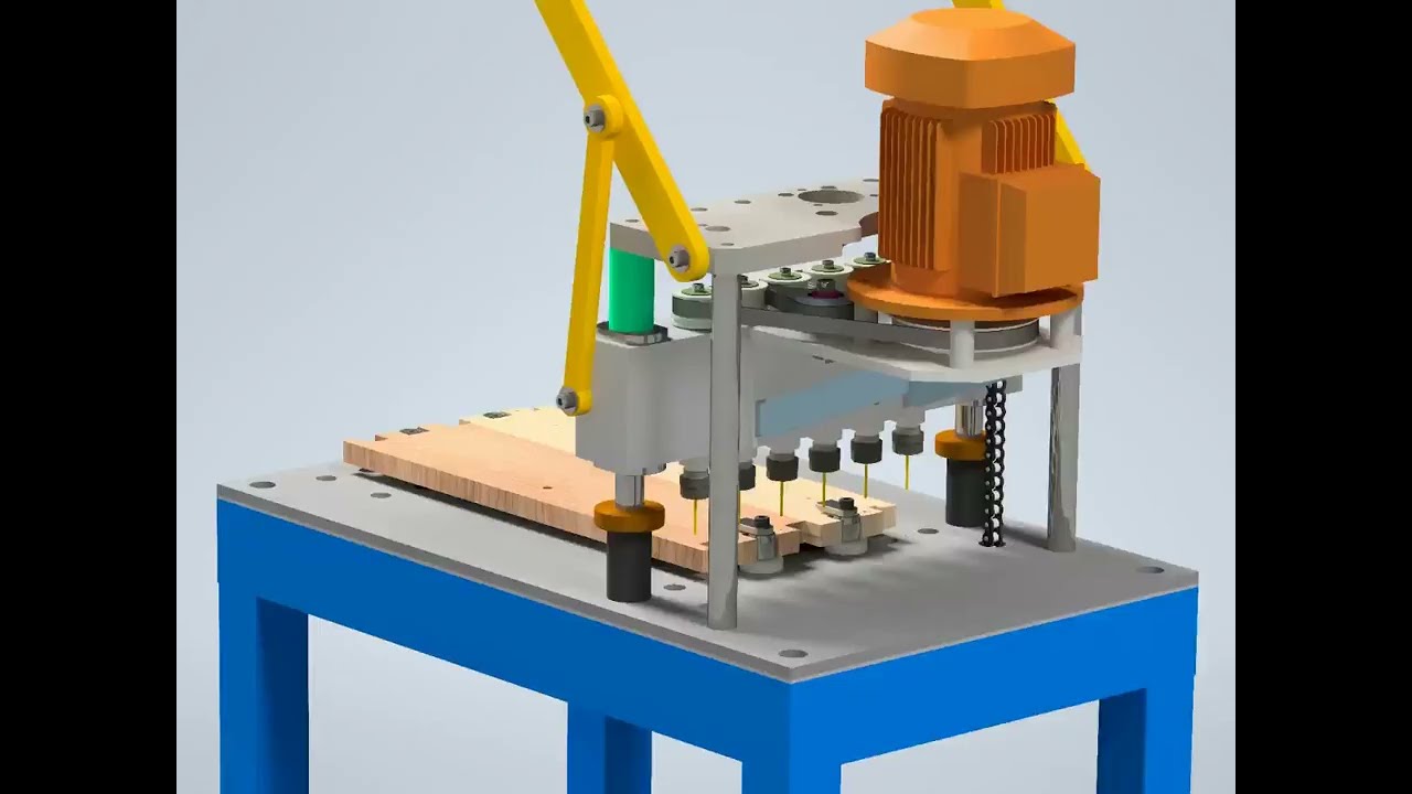 Multi Head Drilling Machine