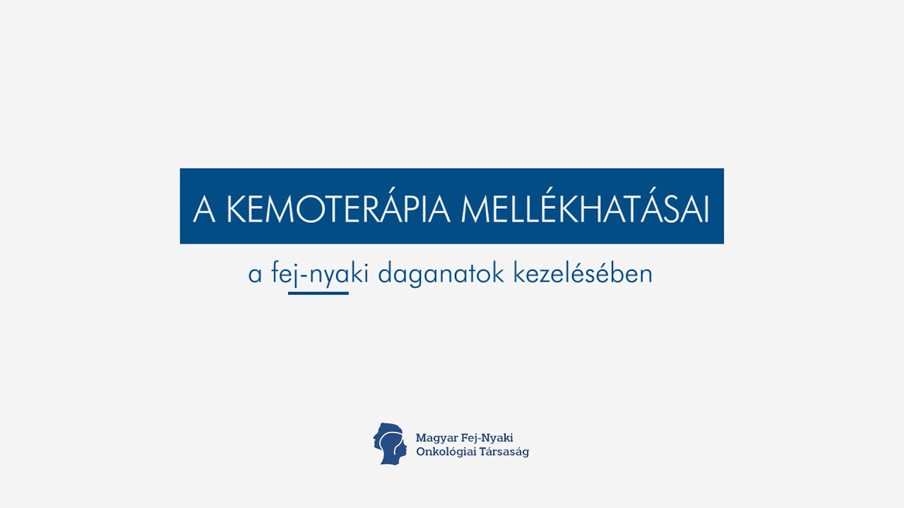 A kemoterápia mellékhatásai a fej-nyaki daganatok kezelésében