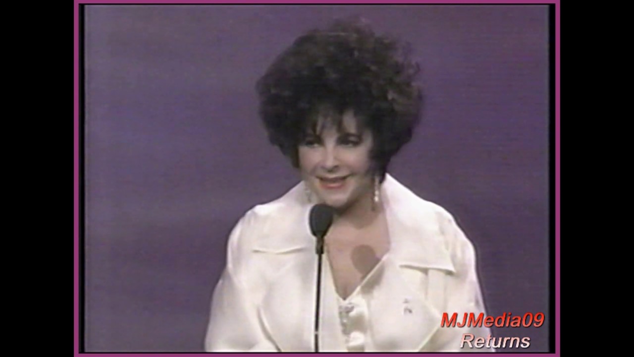 💯🔥 1994 Liz Taylor Defends Michael Jackson with AMAZING MJ Speech at Jackson Family Honors!!