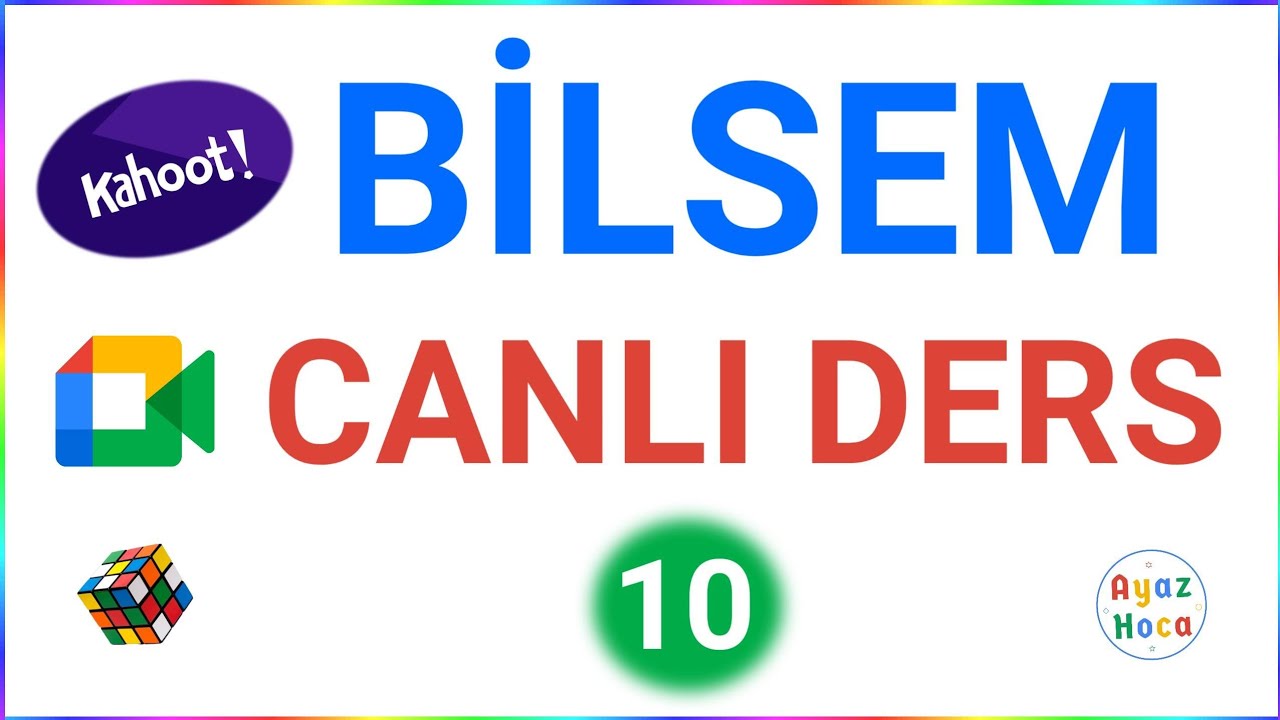 Bilsem Tablet Sınavı | Kahoot Canlı Ders 10  | Genel Yetenek