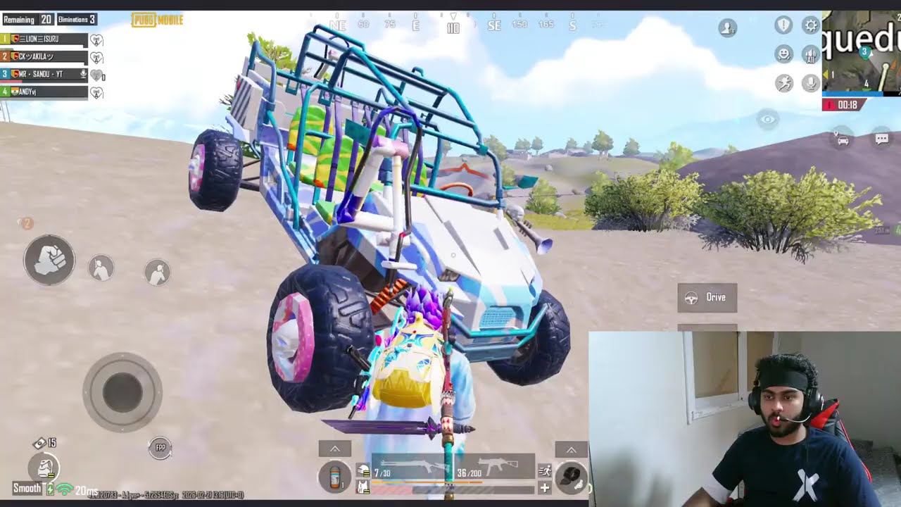 PUBG Mobile. Rush Game Play