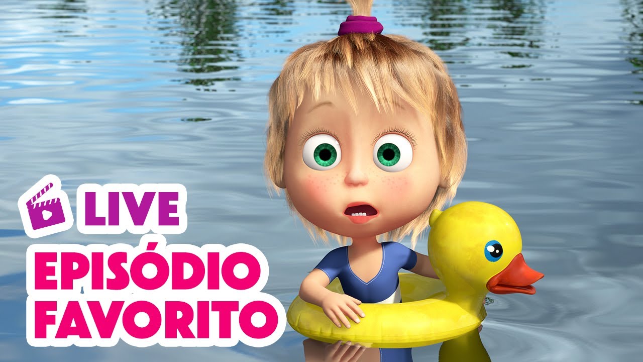 🔴 LIVE 👧🐻 Masha e o Urso ⭐ Episódio Favorito ⭐ Ursos rivais ☀️⛱️ Masha and the Bear
