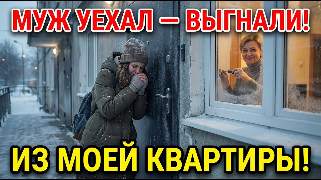 МУЖ УЕХАЛ — меня ВЫСТАВИЛИ! Свекровь захватила МОЁ жильё