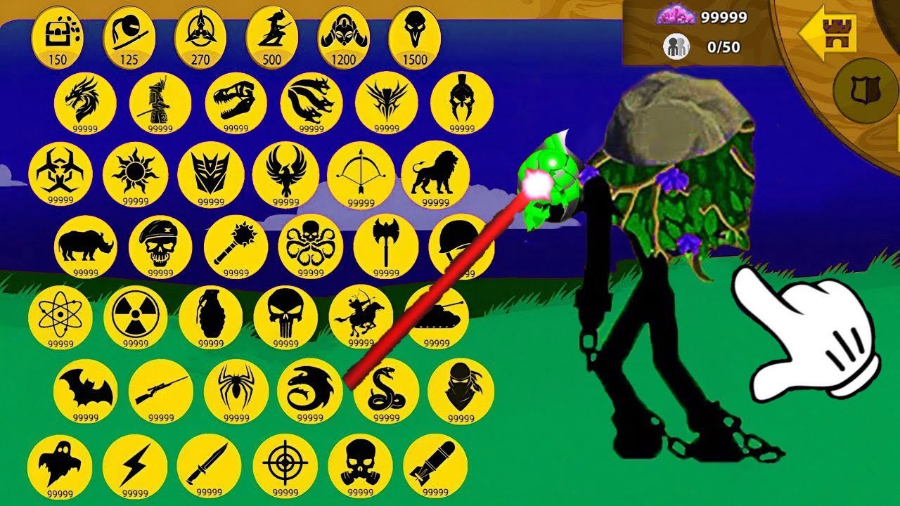 OMG! New Leaf Super Boss Units MAX POWER vs Every Enemy - HACK STICK WAR LEGACY