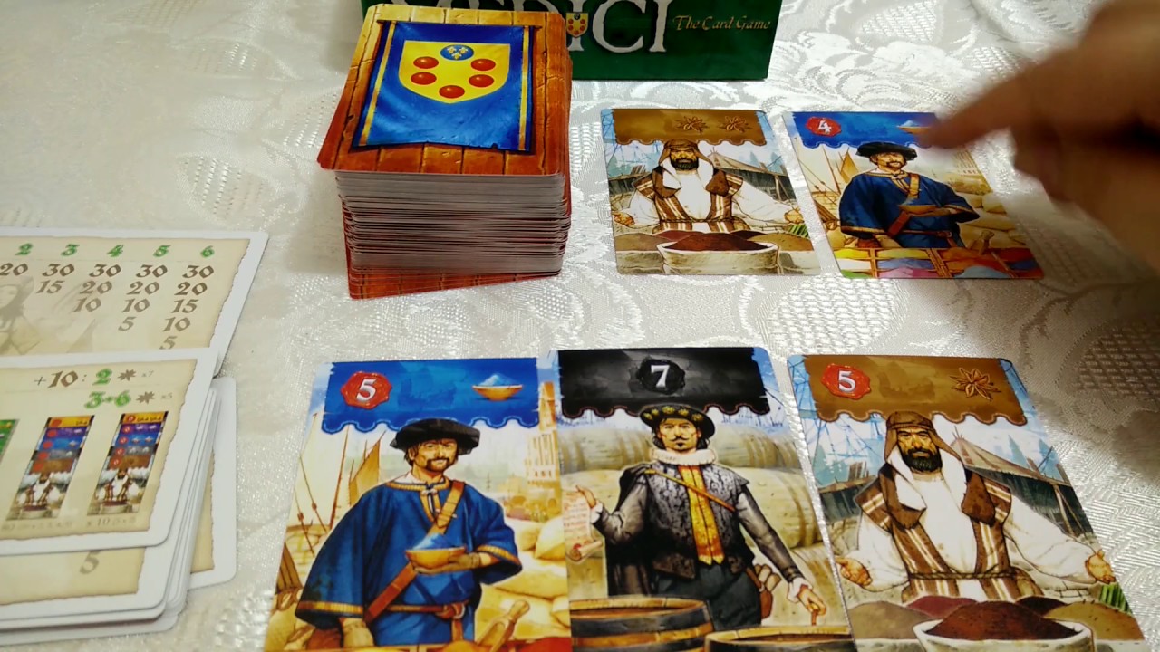 Medici the Card Game by Reiner Knizia