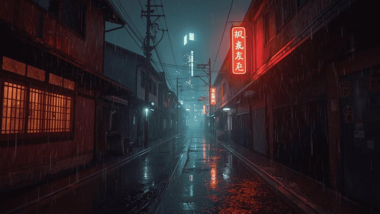 Late Night Rain Relaxation | Lofi Chill