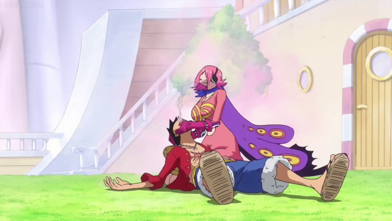 Reiju kiss Luffy?? One Piece 785