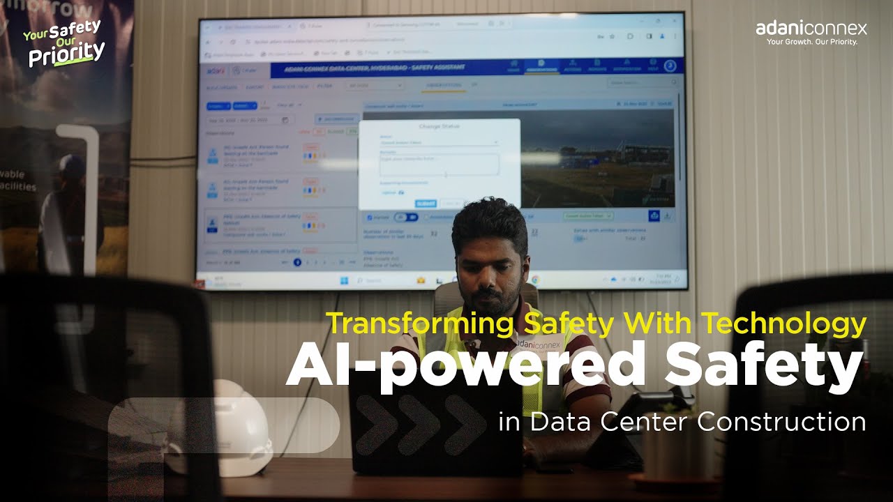 AI-Powered Safety In Data Center Construction | Transforming Safety With Technology