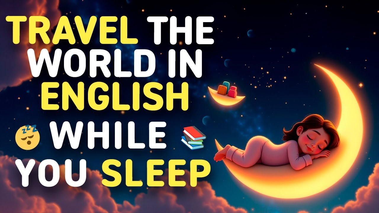 English Bedtime Stories to Learn English While You Sleep | Travel in English | Easy English Stories