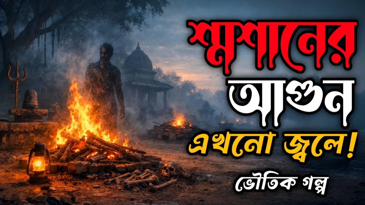 শ্মশানের আগুন এখনো জ্বলে – গ্রামের এক ভয়ংকর ভৌতিক ঘটনা | BHOUTIK AUDIO
