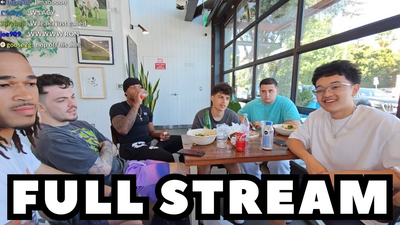 Faze Clan Goes Out To Eat Together...