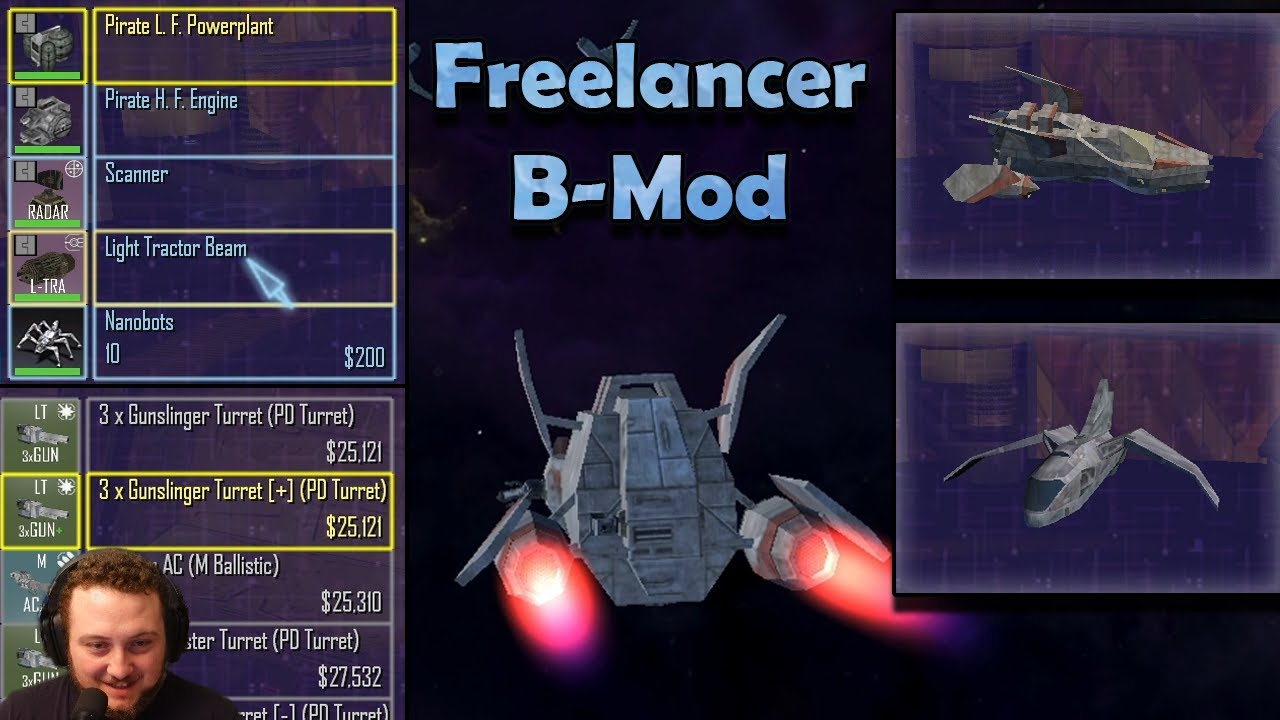 Freelancer B-Mod (First Thoughts)