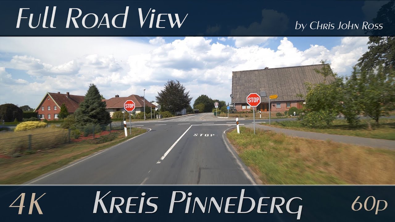 Kreis Pinneberg, Schleswig-Holstein, Germany: Ekholt, Steinfurt, Bevern - 4K (UHD/2160p/60p) Video