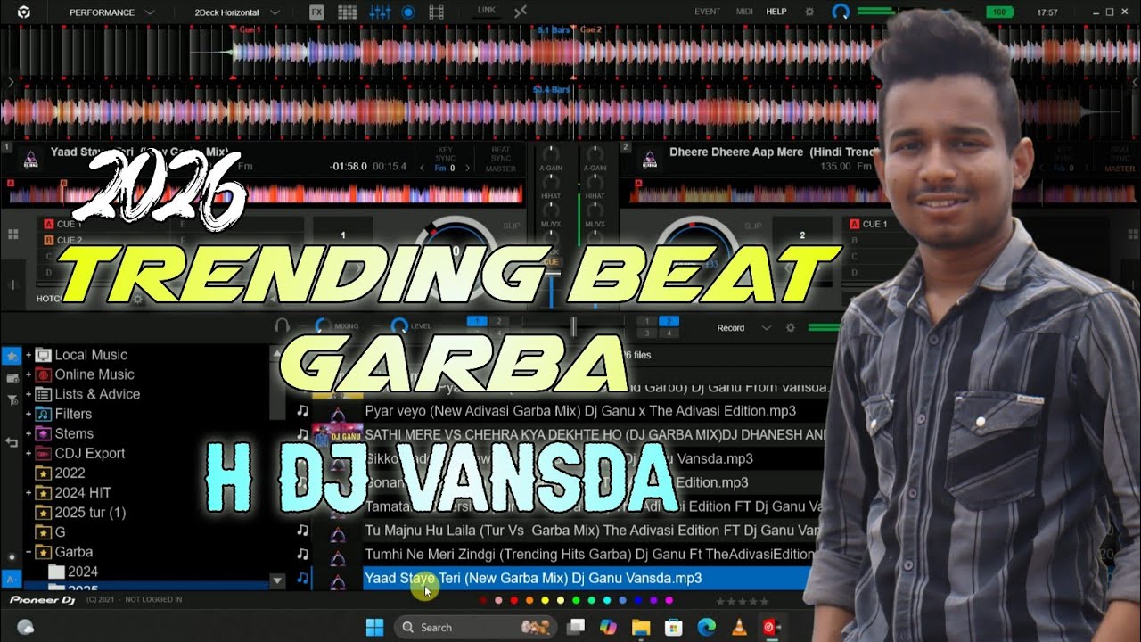 Trending Beat Garba 2026 NonStop - H Dj Vansda (MP3 Link Available 👇)