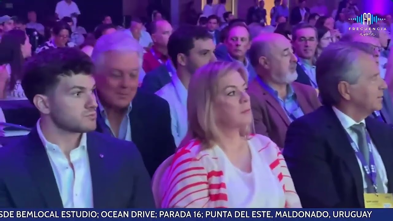 Centro de Convenciones de Punta del Este, cubriendo una nueva edición de Agro en Punta