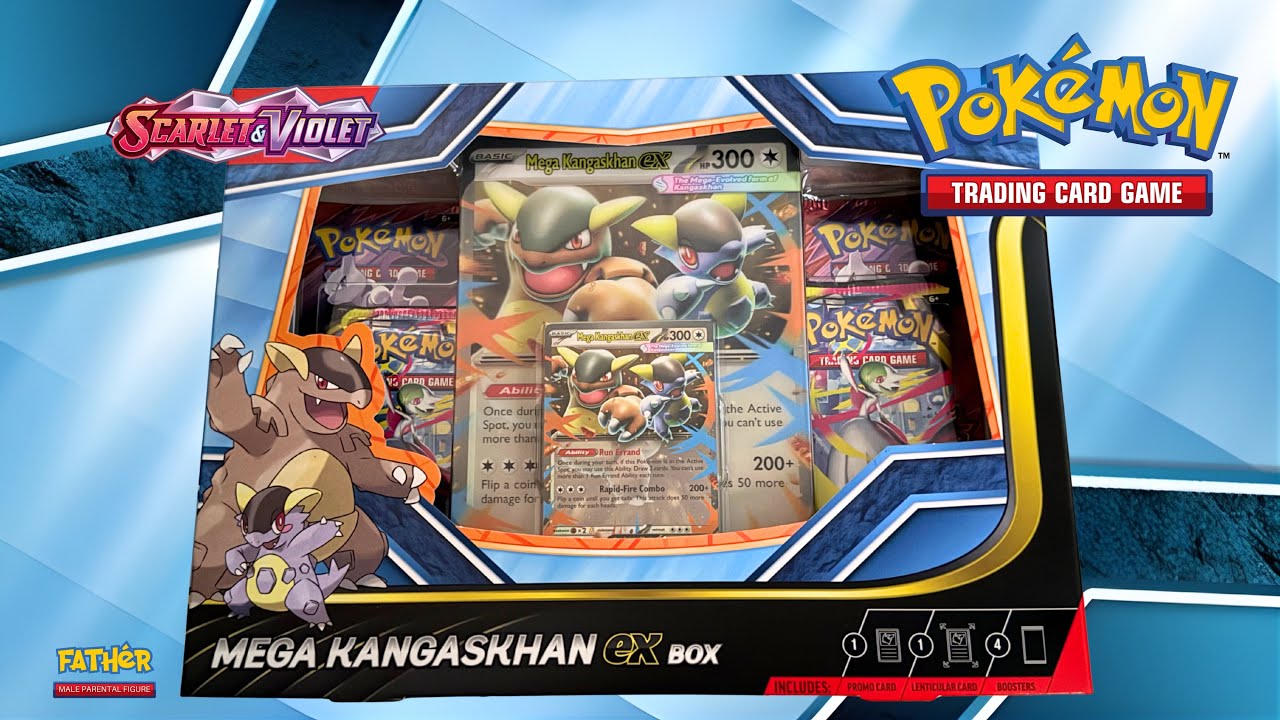 Pokémon Mega Kangaskhan ex Box Unboxing