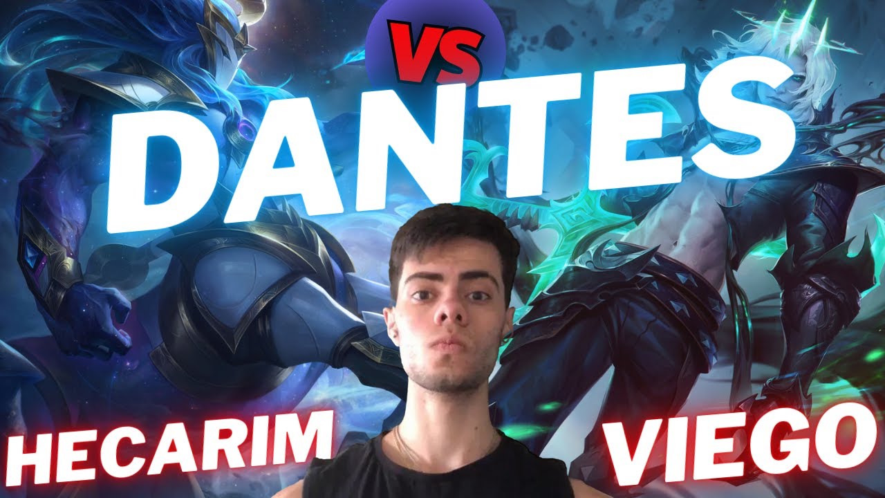DANTES | ГЕКАРИМ ПРОТИВ ВИЕГО | ГЕЙМПЛЕЙ В ЛЕСУ | Патч 15.13 / 15-й сезон | #LeagueofLegends