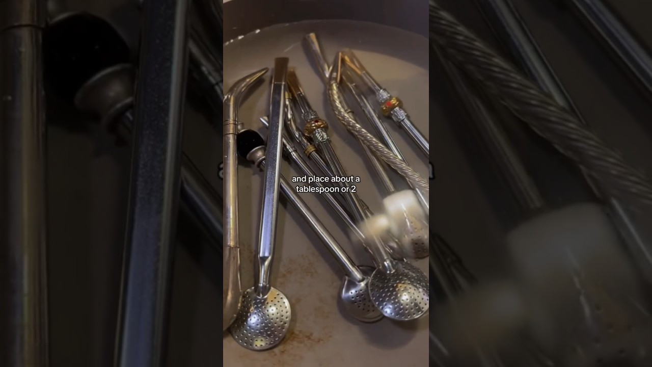 How To Clean Yerba Mate Bombillas🧉