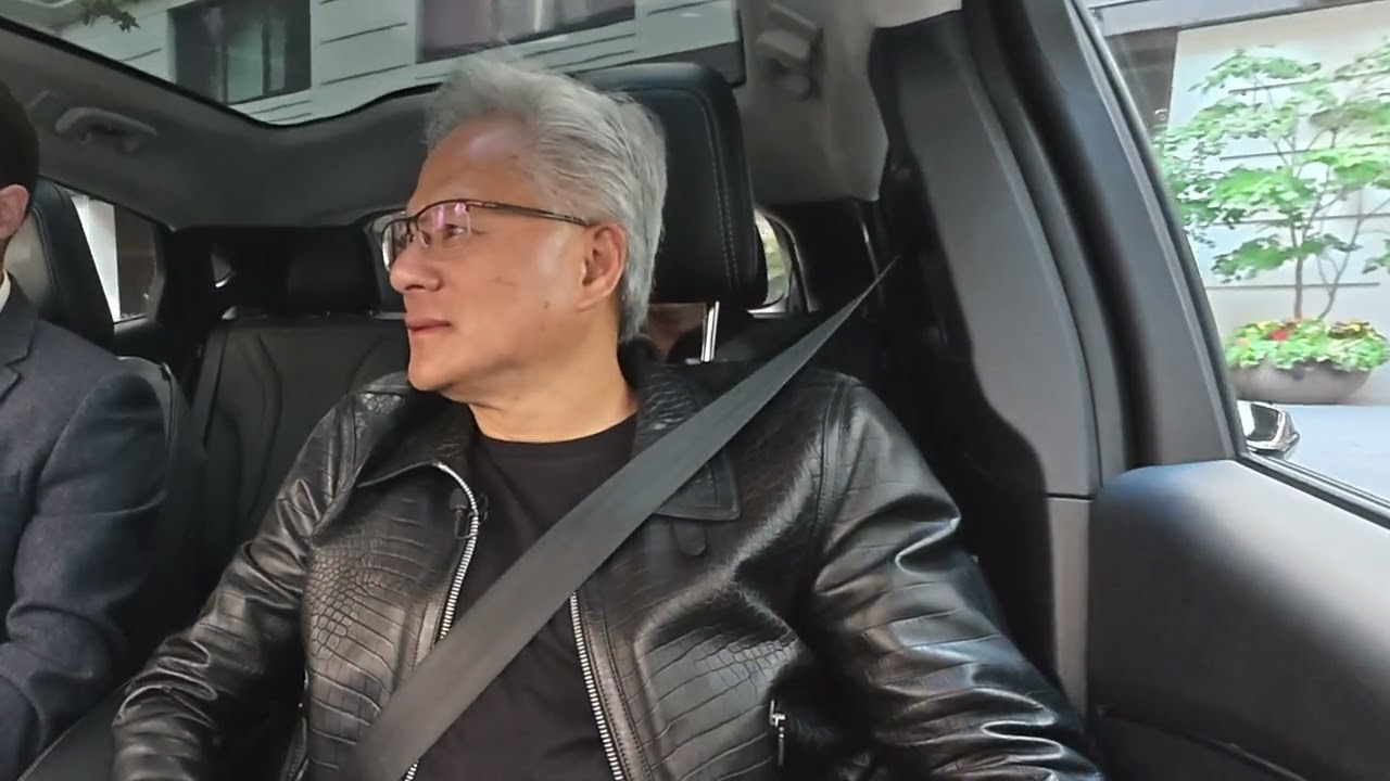 Ride the Wayve with Jensen Huang