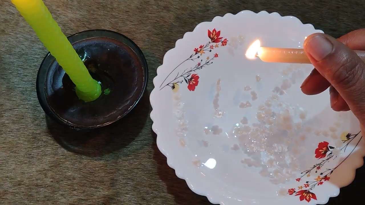 पार्टनर के Night Thoughts क्या है ❤️ Candle wax reading ♥️ Love reading #viralvideo #shortvideo 