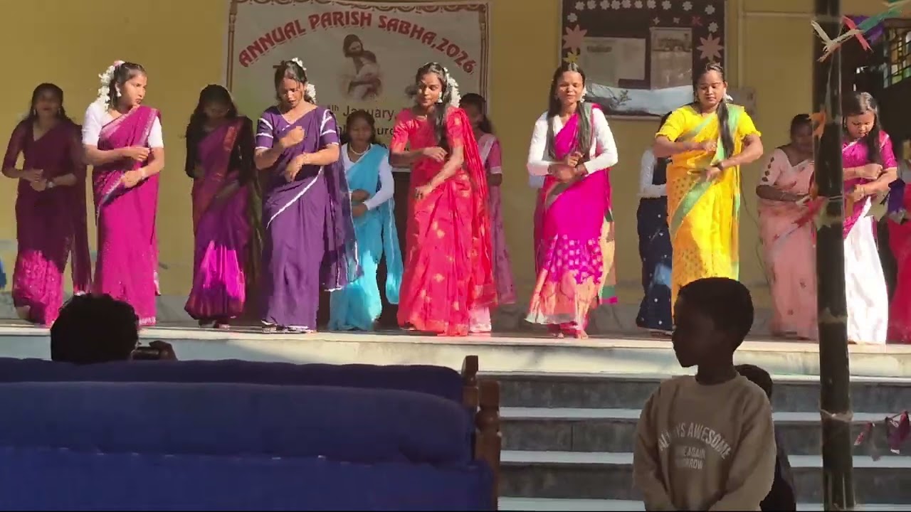 Annual Parish Sabha 2026 In Baganpara 💃🥰#sadridancevideo 