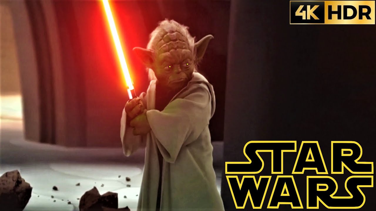 Yoda vs Anakin and Obi Wan  ( Darth Yoda )