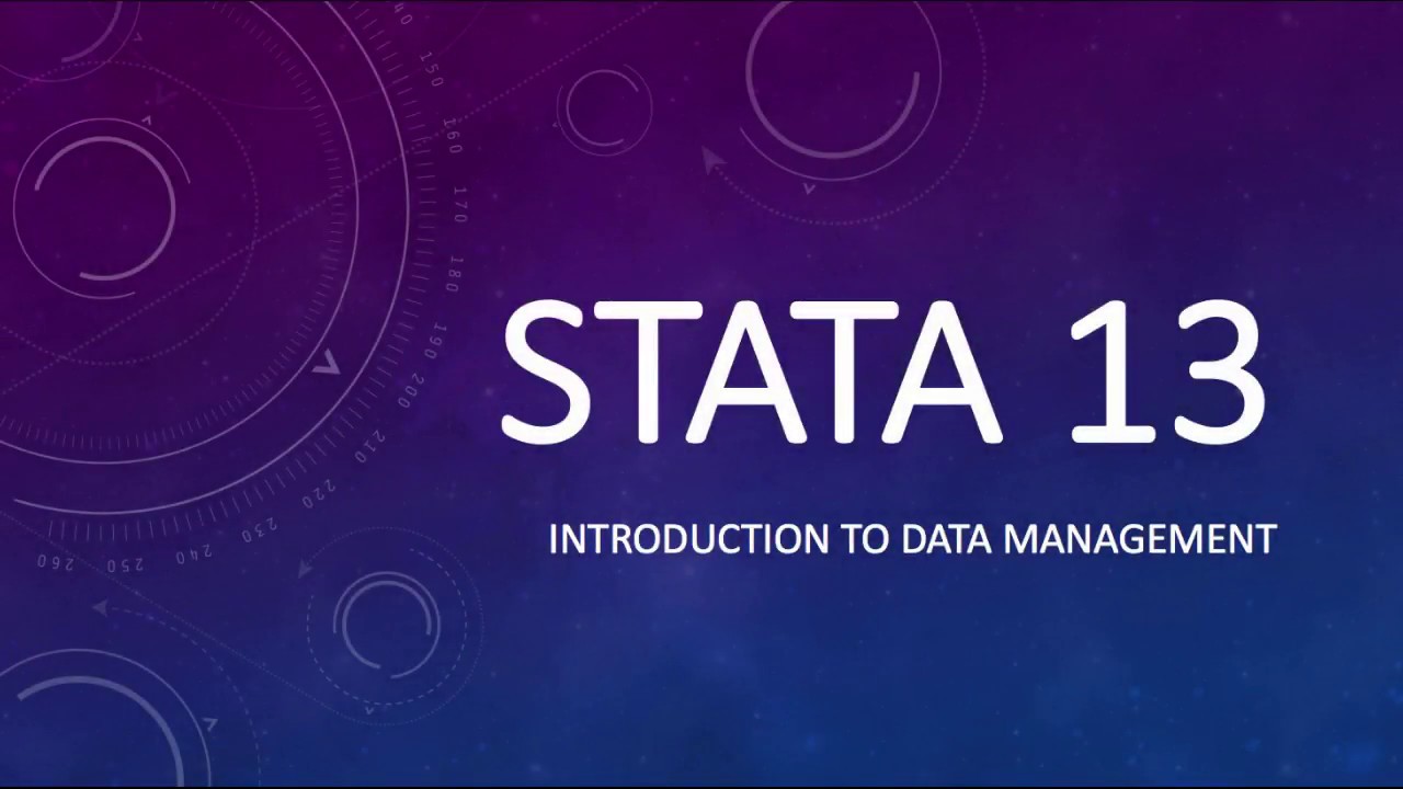 Введение в использование STATA 13