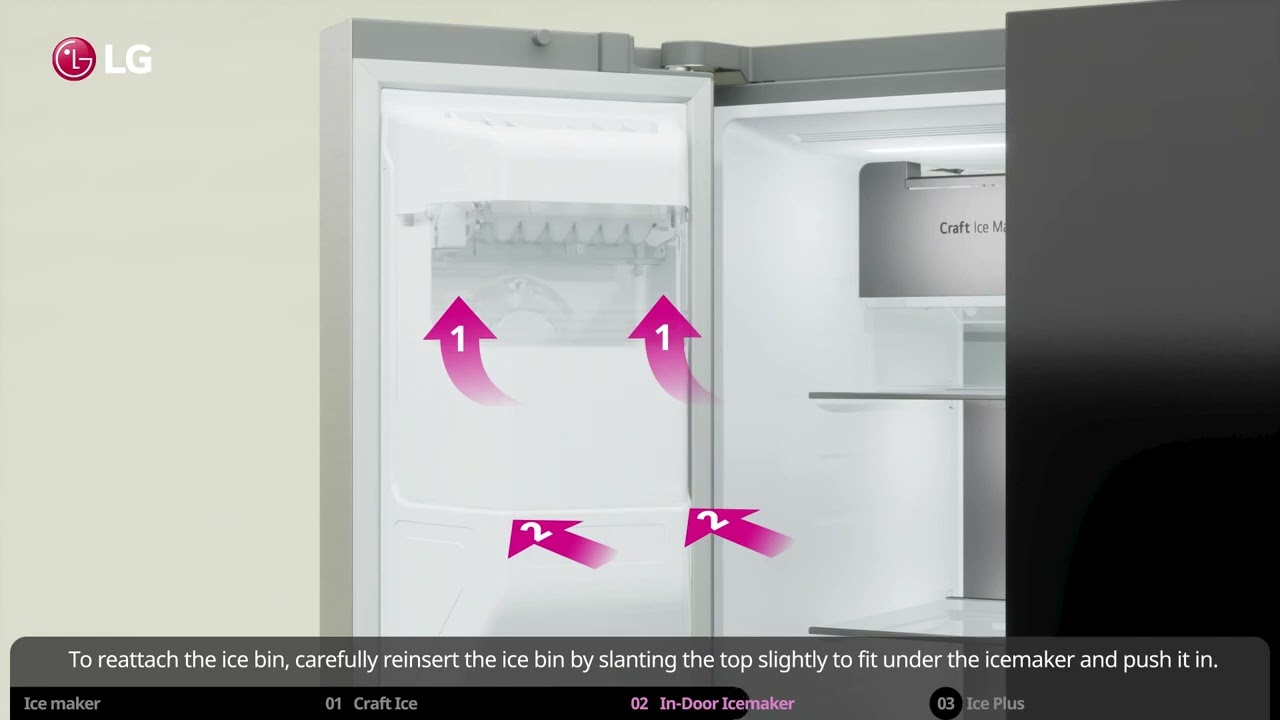 LG Refrigerator / How to Use the Ice maker | LG