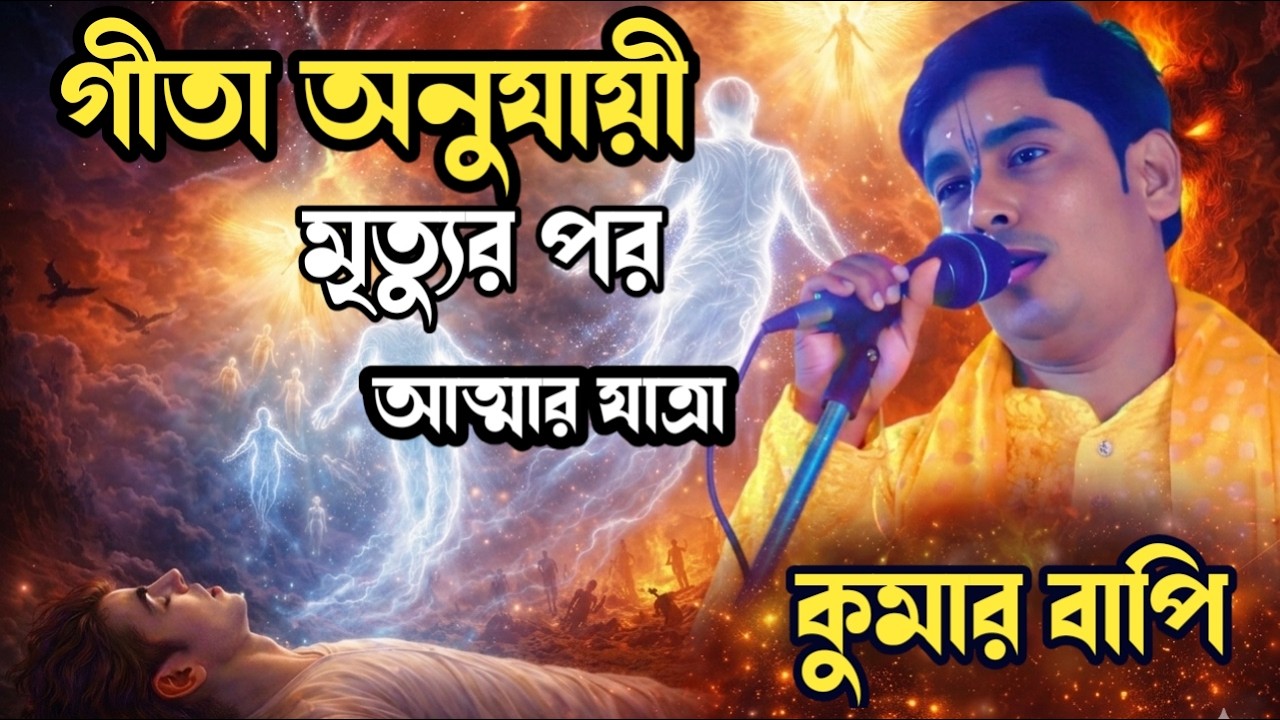 মৃত্যুর পর আত্মা কোথায় যায়? গীতার অবাক করা সত্য !  কুমার বাপি কীর্তন ! Kumar bapi kirtan