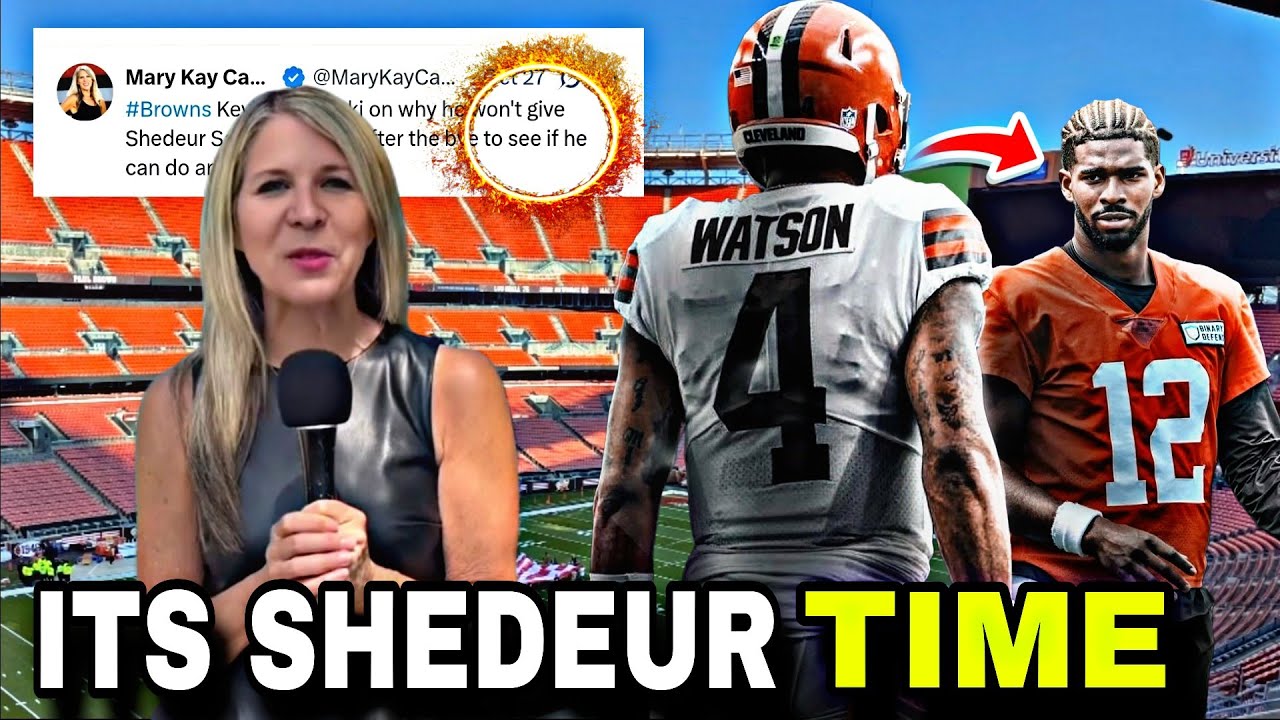 🚨Browns Insider СТАЛ ВИРУСНЫМ, ОПРОВЕРГНУВ СЛУХИ О ТОМ, ЧТО ДЭШОН УОТСОН СЫГРАЕТ ДО ШЕДЕРА САНДЕРС‼️