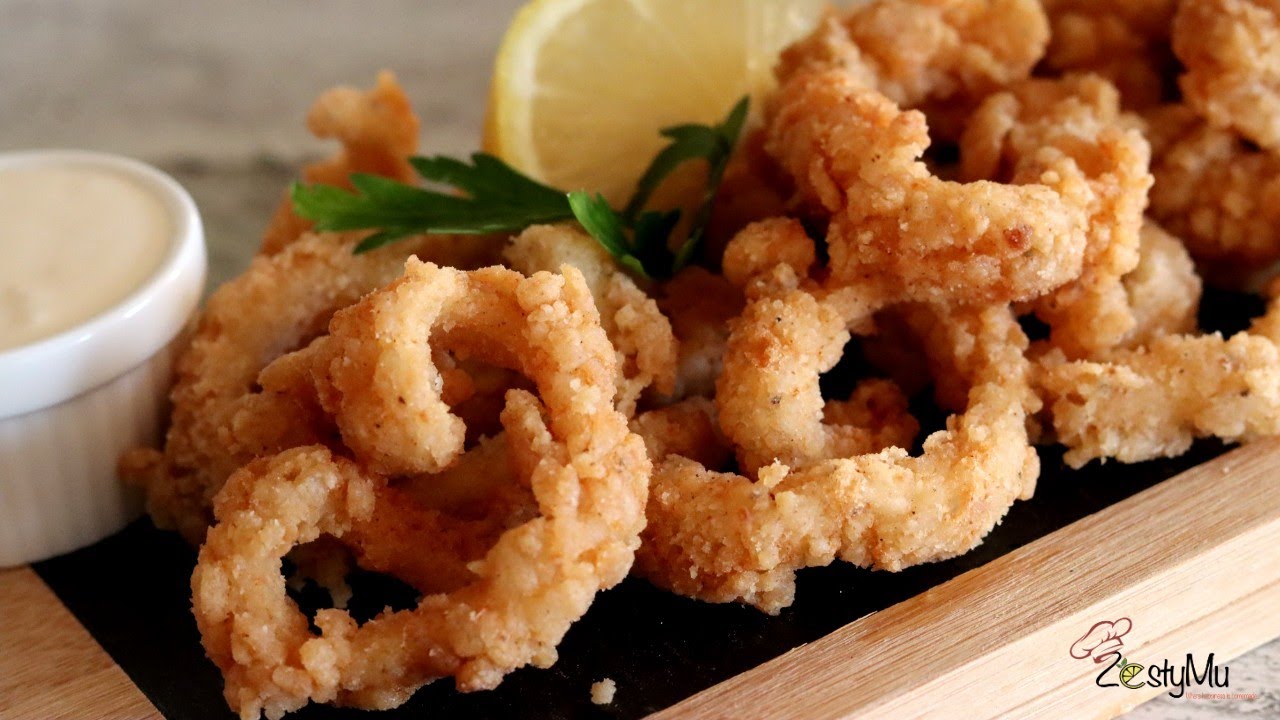 Deep Fried Calamari | Calamar Croustillant | Crispy Calamari | Calmar