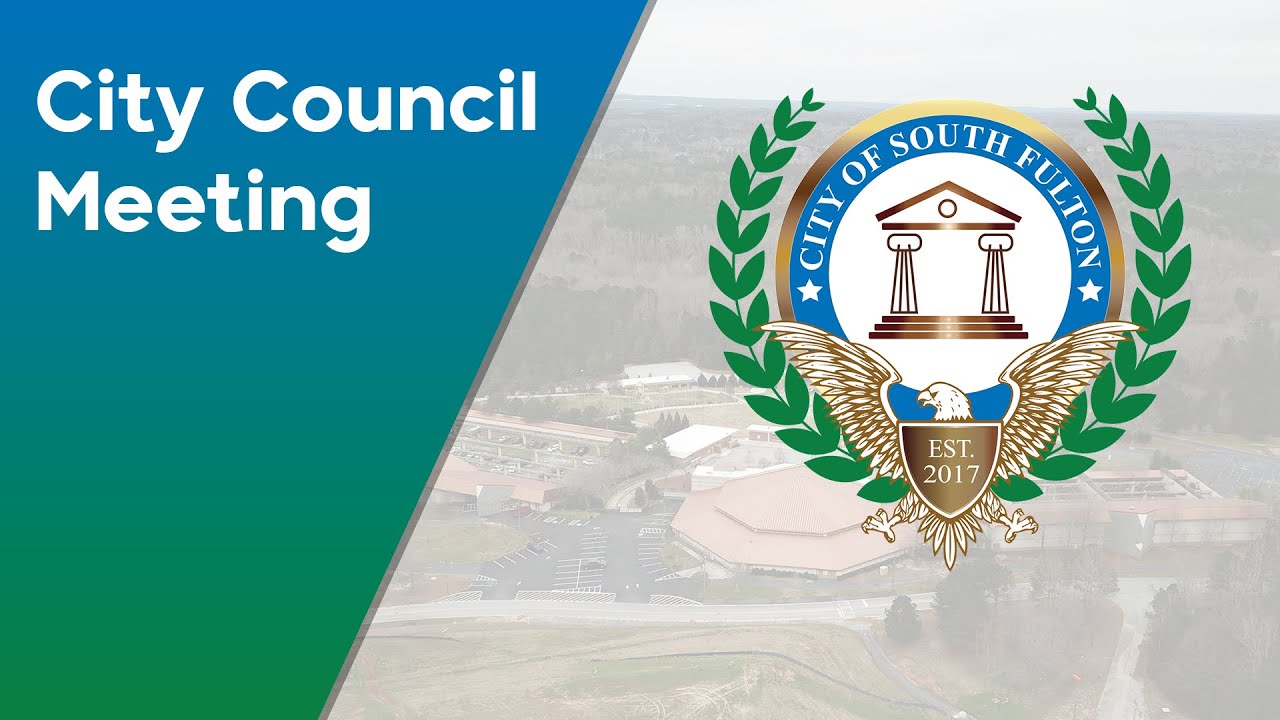 CITY OF SOUTH FULTON, GEORGIA  IN-PERSON- SPECIAL CALLED COUNCIL MEETING Tuesday, June 14, 2022, …