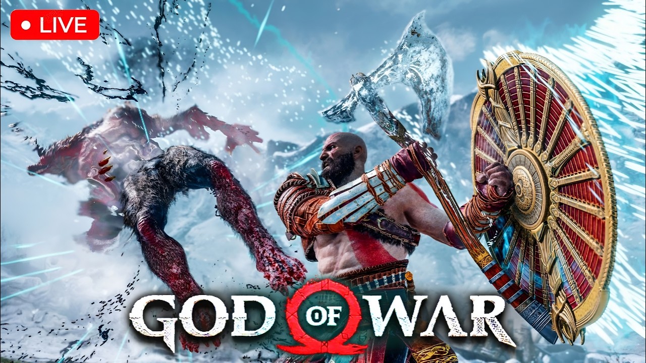 🔴GOD OF WAR GAMEPLAY | LIVE (HINDI)