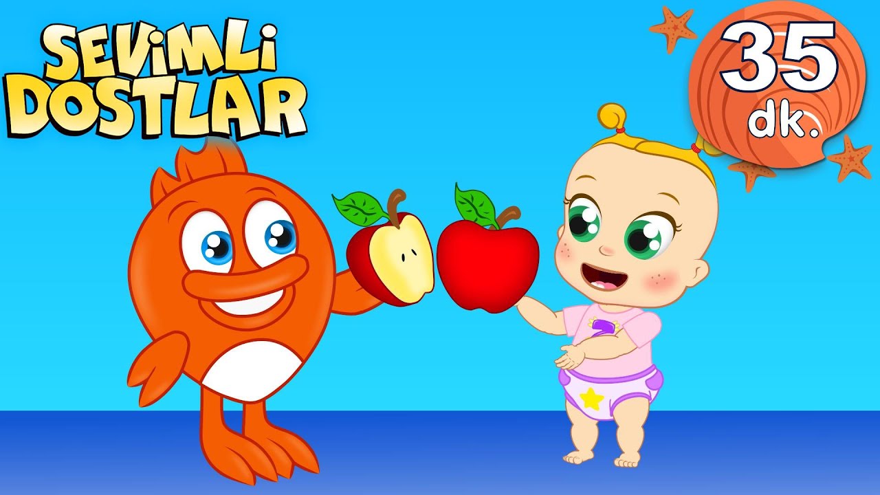 Bütün Yarım Sevimli Dostlar Bebek Şarkıları | Çocuk şarkıları | Adisebaba TV Nursery Rhymes