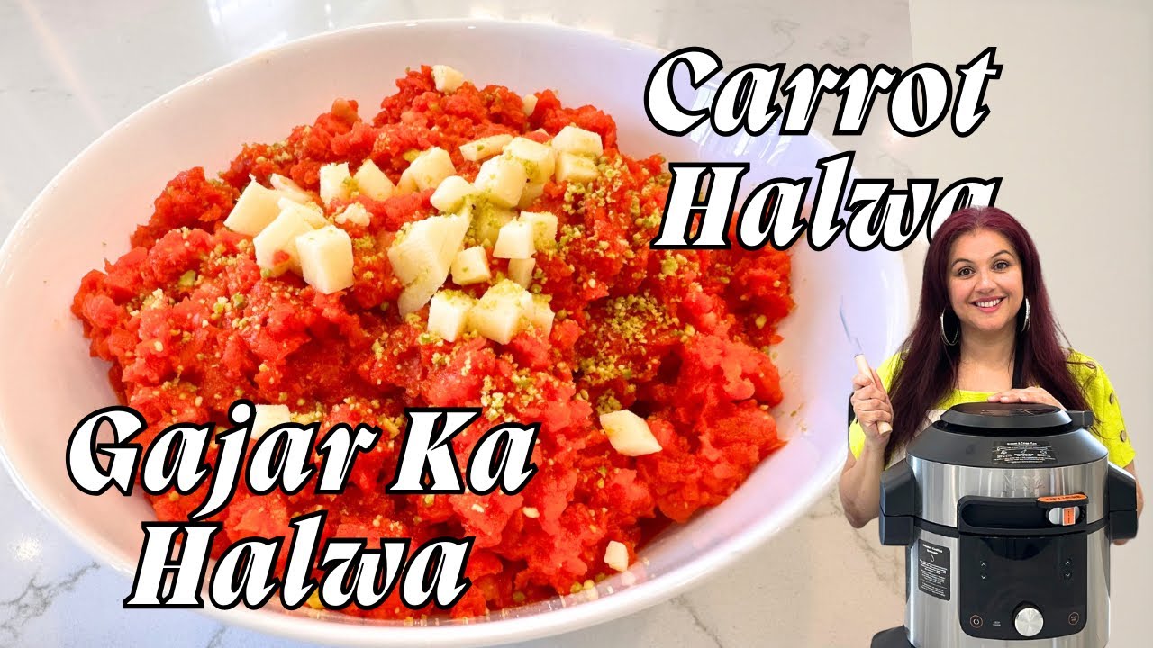 20 Minute Gajar Halwa in Ninja Foodi Pressure Cooker | Instant Pot Gajrela | गाजर का हलवा | گجر حلوہ