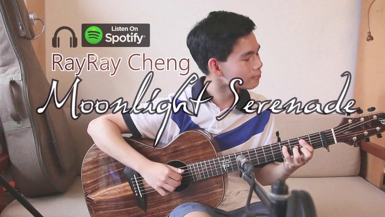 Moonlight Serenade(Glenn Miller), RayRay Cheng, acoustic guitar fingerstyle