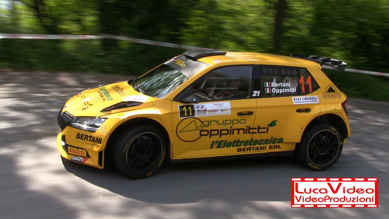38&deg; Rally Montecatini e Valdinievole 2023 Bertani-Oppimitti Fabia R5 - Mix Cameracar e passaggi