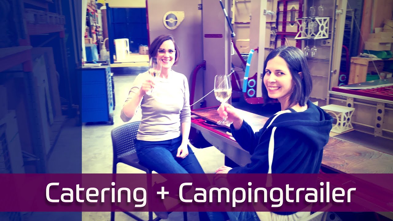 Mobile Weinbar, Catering- und Campingtrailer