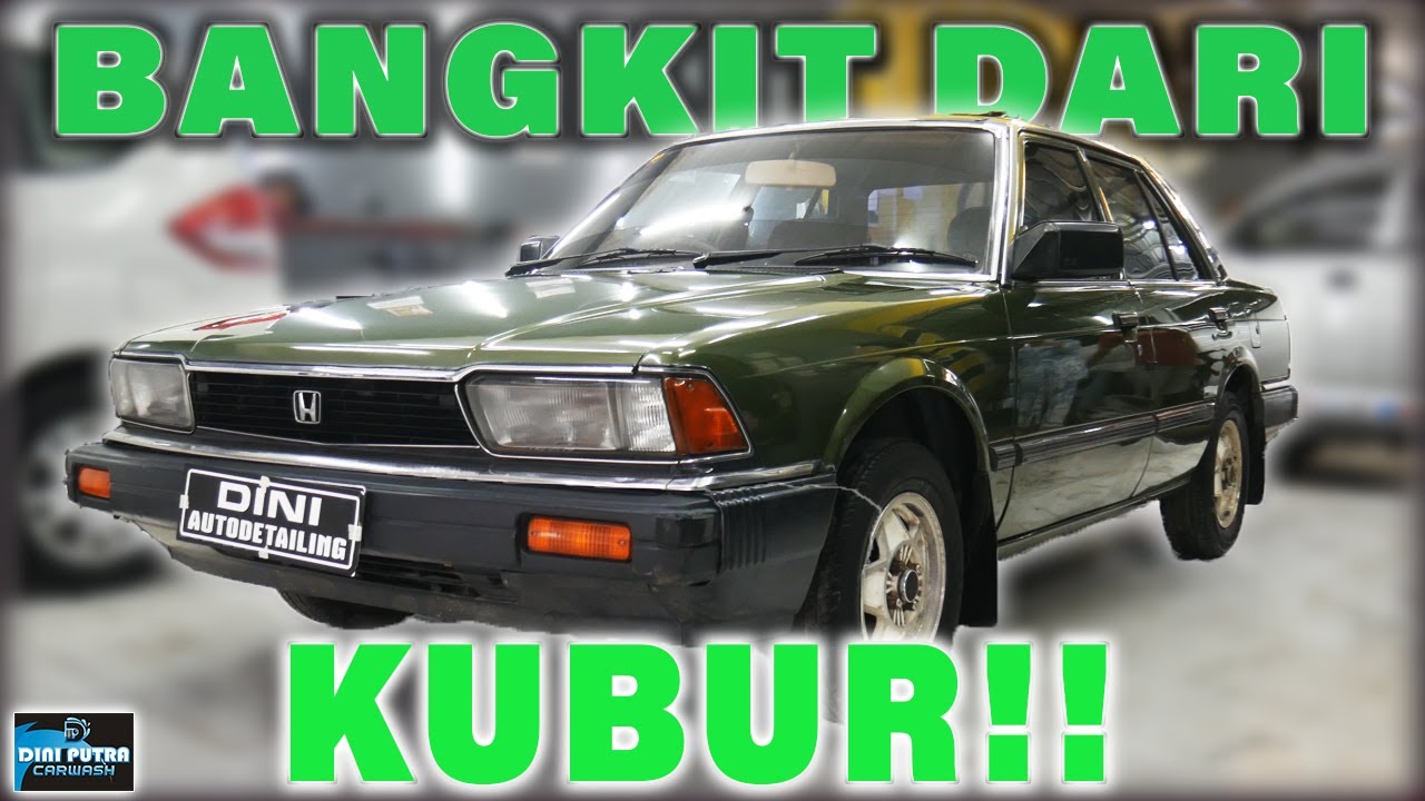1,5 TAHUN DI GUDANG !! HONDA ACCORD EXECUTIVE 1982 ENGINE DETAILING