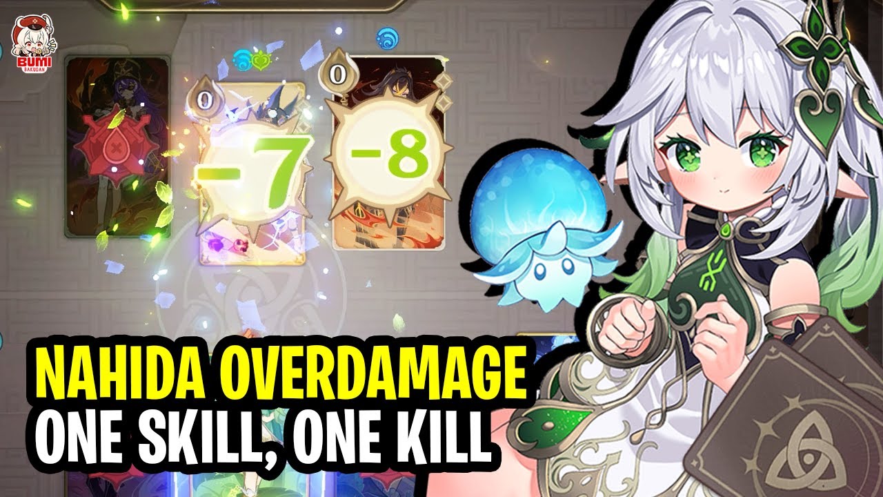 Easy and Achievable NAHIDA High Dendro DMG | Genshin TCG