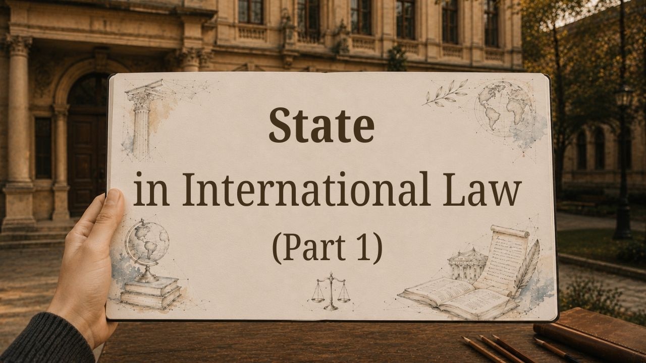 State in International Law (Part 1) | Territory! | IntlLaw Academy's lectures with Professor Dina