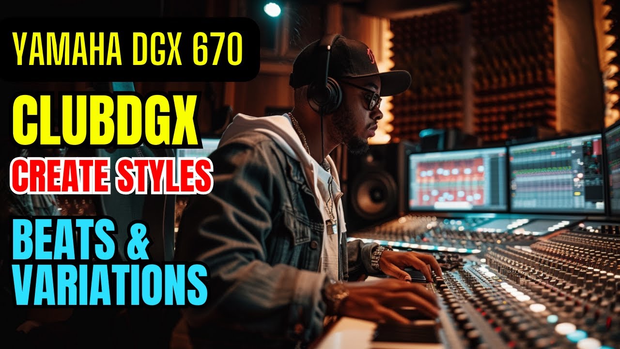 YAMAHA DGX 670: как создать новый крутой бит (стиль с нуля)