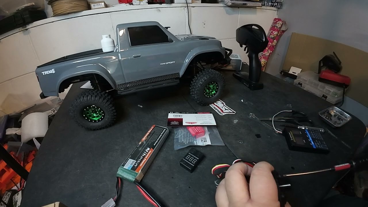 Traxxas Trx4 Wrecks Hobbywing System ?