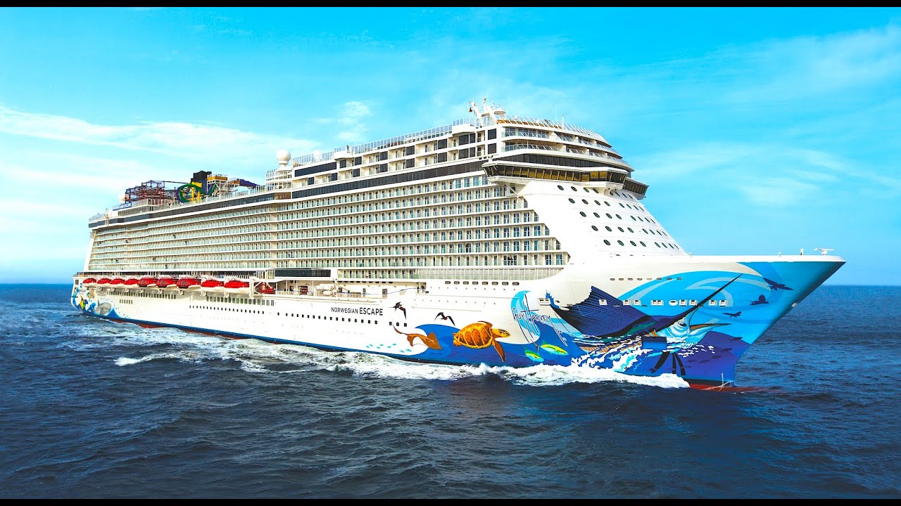Norwegian Escape TOUR & cruise ship REVIEW decks and cabins  - ReiseWorld travel channel