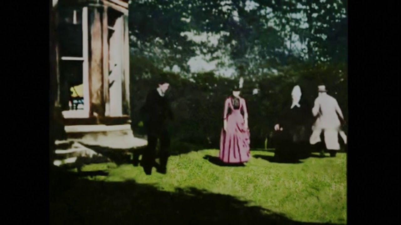 Roundhay Garden Scene by Louis Le Prince (1888)